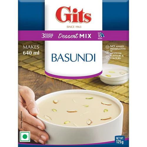 Gits Dessert Mix - Basundi, 125 g Carton-1.webp